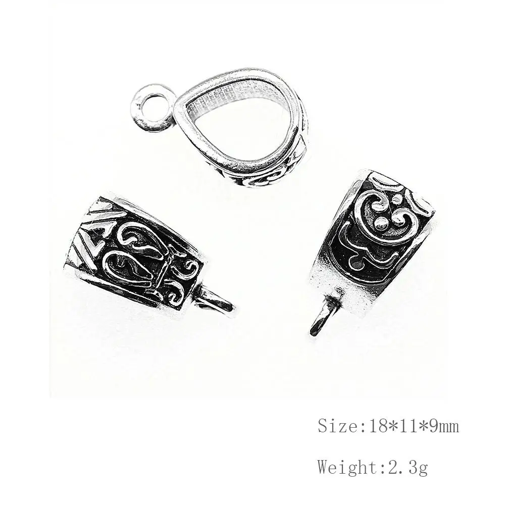 

Malzahar 15 Pieces Beads Bails Jewelry Findings Components Handmade Jewelry