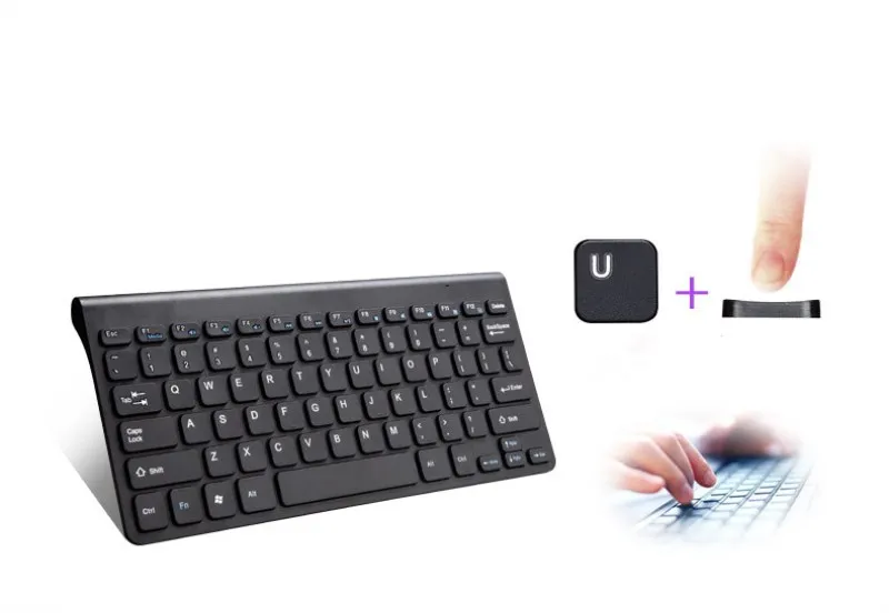

Hot Mini Wired Keyboard USB 78 Keys Waterproof Home Office Black White Keyboard For PC Desktop Laptop Computer Notebook