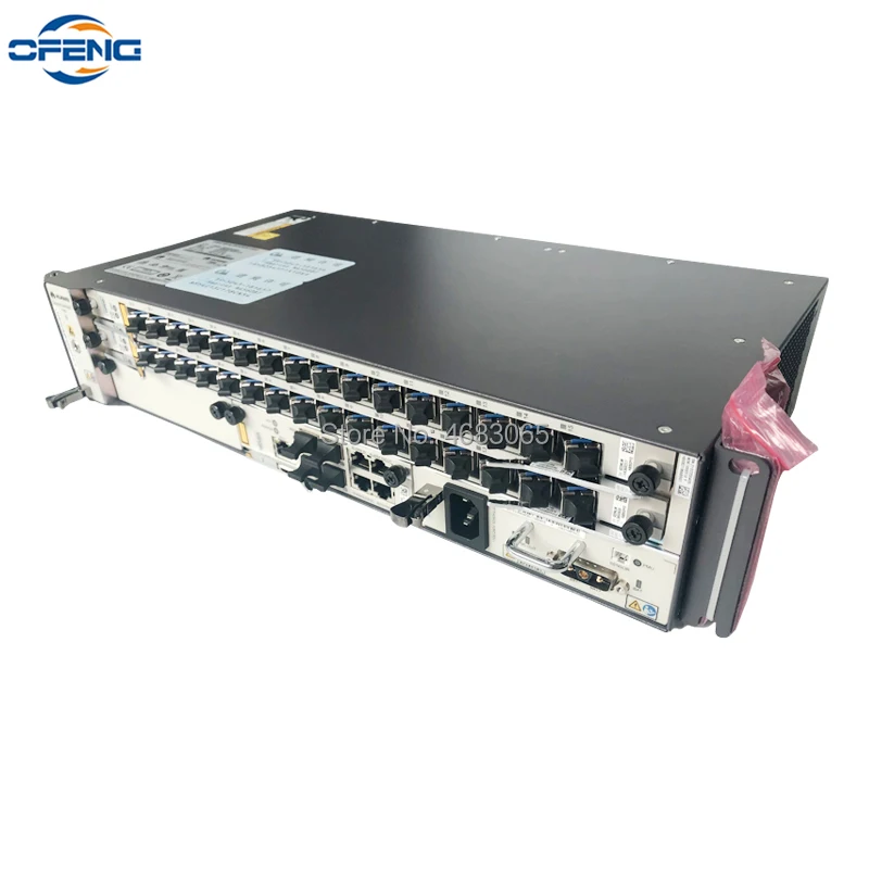 GPON EPON OLT Huawei MA5608T с 2 * MCUD1 + 1 MPWD 10G и AC Оптический линейный терминал olt