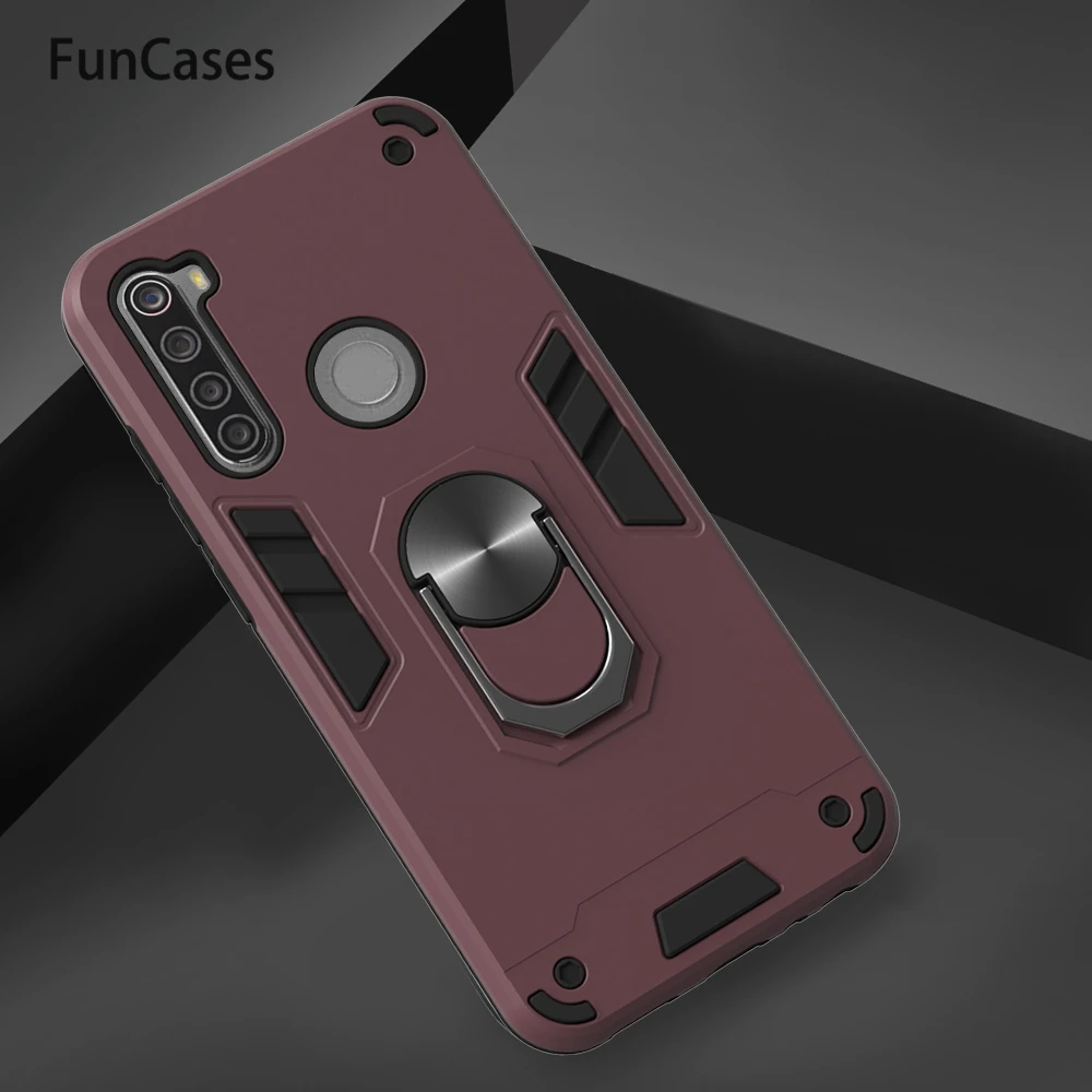 Чехлы для телефонов capinha Redmi Note 8T автомобильные магнитные кольца бамперы мягкий
