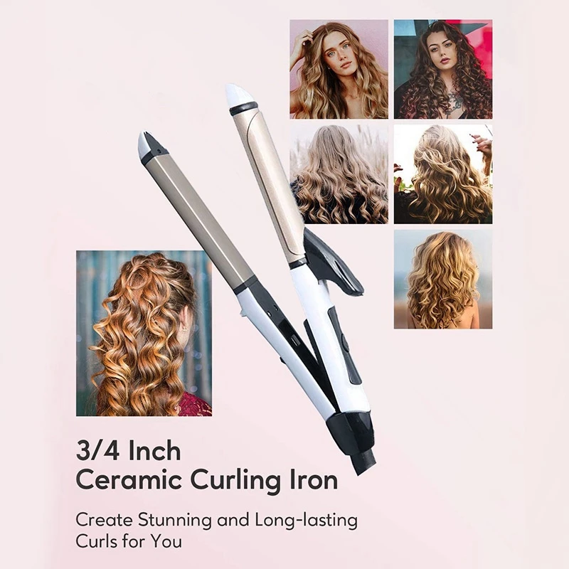 Электрическая плойка для завивки волос длинные щипцы профессиональная