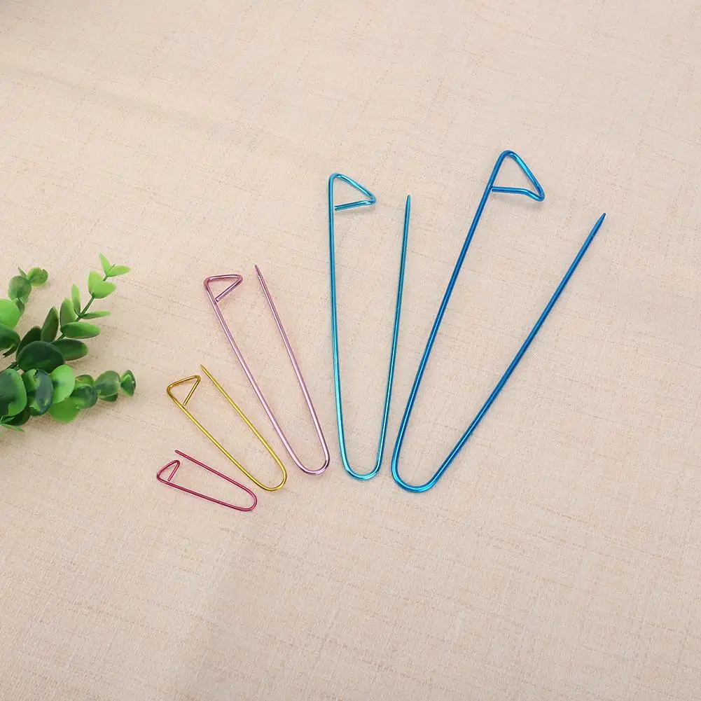 5 шт. вязаные держатели из алюминиевого сплава маркеры игл крючок для вязания