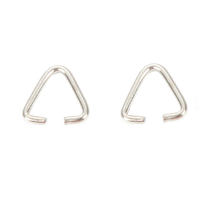 Металлические ювелирные изделия открытые петли треугольные переходные кольца и