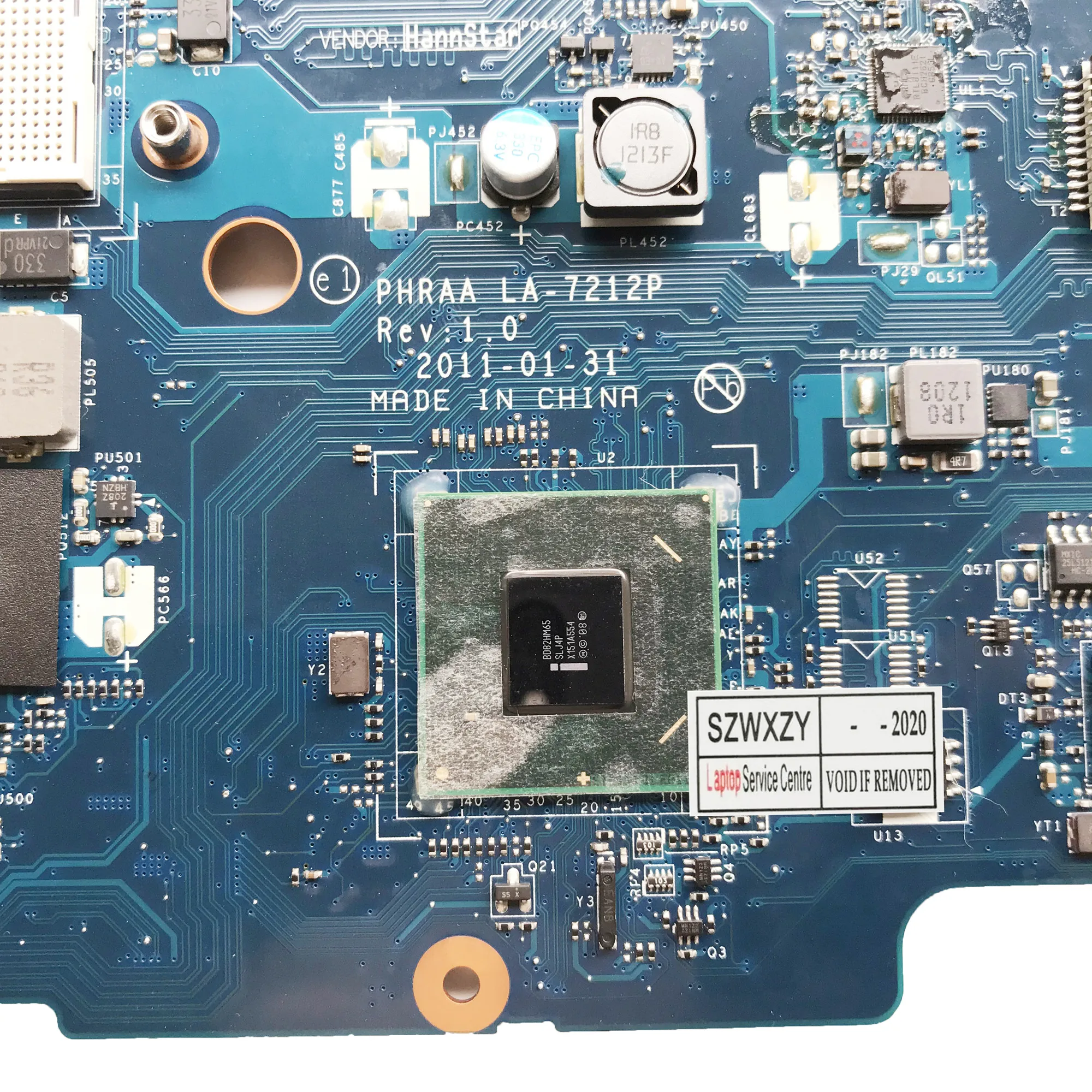 LSC для Toshiba Satellite P770 P775 материнская плата ноутбука K000122830 LA-7212P PHRAA REV: 1 0 100%