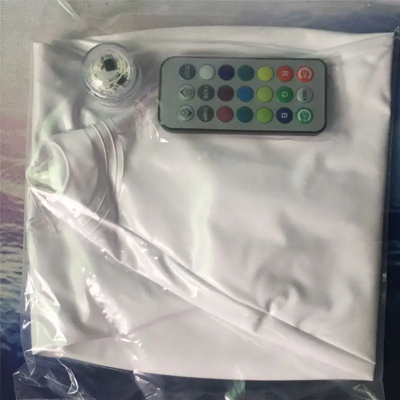 Светодиодный пляжный мяч 16 ''игрушка для бассейна с пультом дистанционного