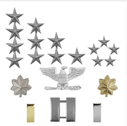 Tomwang201. WW2 США ВОЕННЫЙ ЗНАЧОК со званием PIN INSIGNIA генерал Военная Униформа