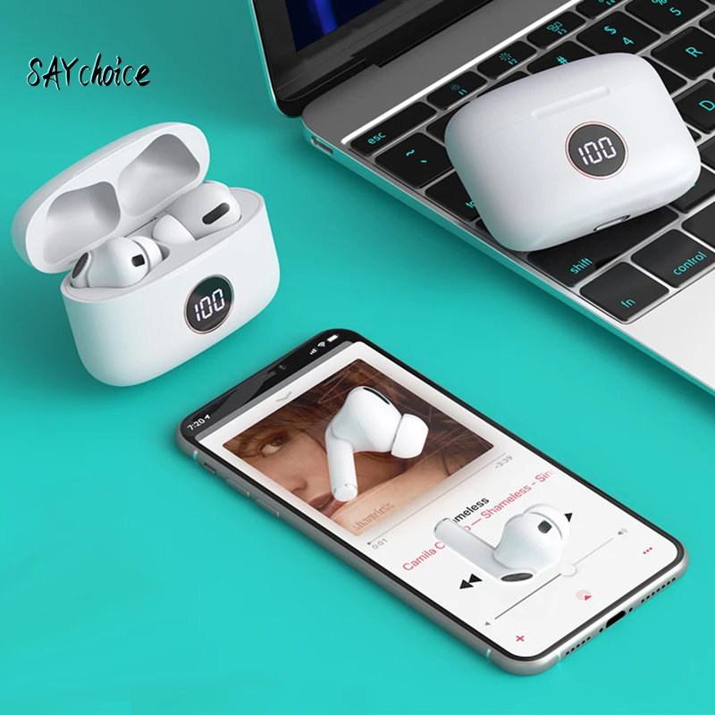 

SAYchoice M10 Wireless Bluetooth Headset ANC+ Active Noise Reduction Sports In-Ear Tws Headset For ios / Android