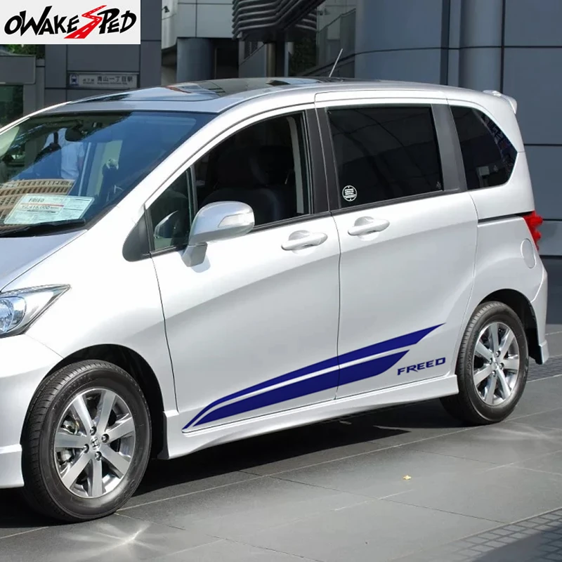 1 компл. Спортивные полосы на дверь автомобиля для-Honda свободный Спайк гоночный