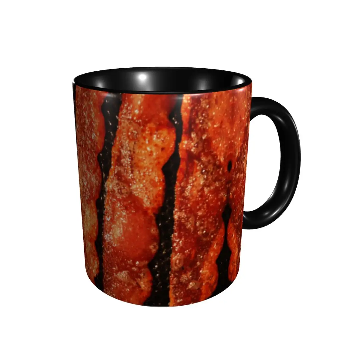 

Рекламная акция, кружки в виде бекона, винтажные чашки, кружки с принтом, многофункциональные чашки для приготовления колбасы на вечеринку