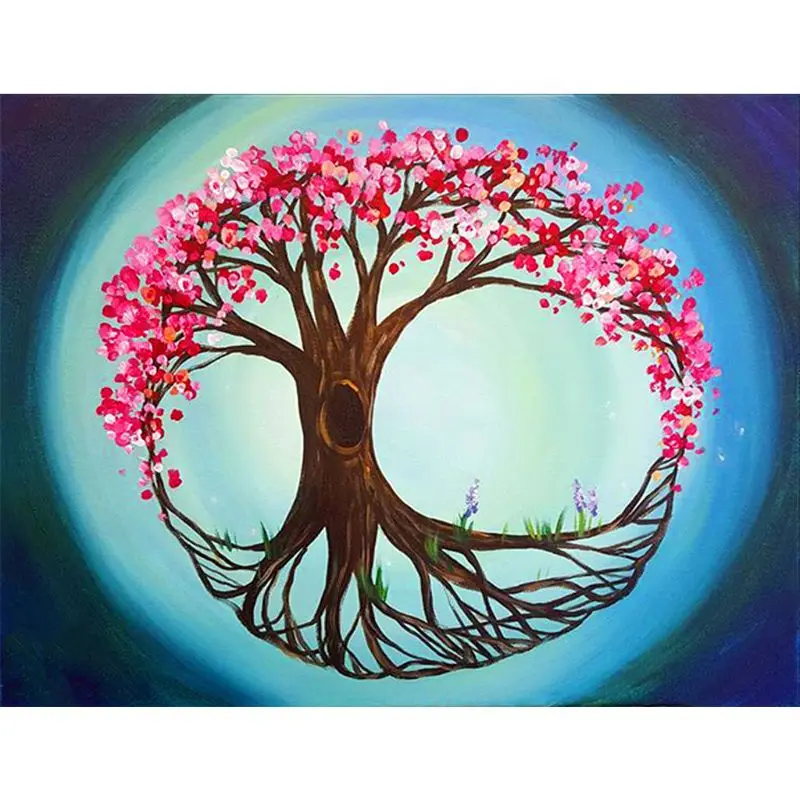 Алмазная 5D Вышивка Древо жизни|Алмазная мозаика и вышивка| |