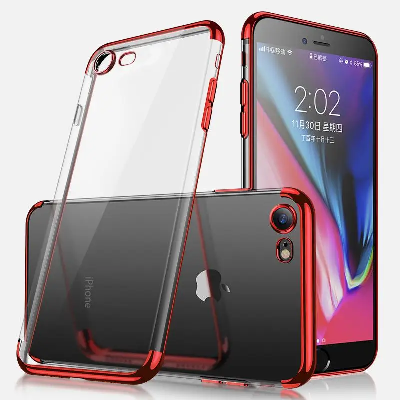 Силиконовый чехол для iphone se 2020 2 se2 se2020 мягкий прозрачный из ТПУ iPhone SE SE2020 |