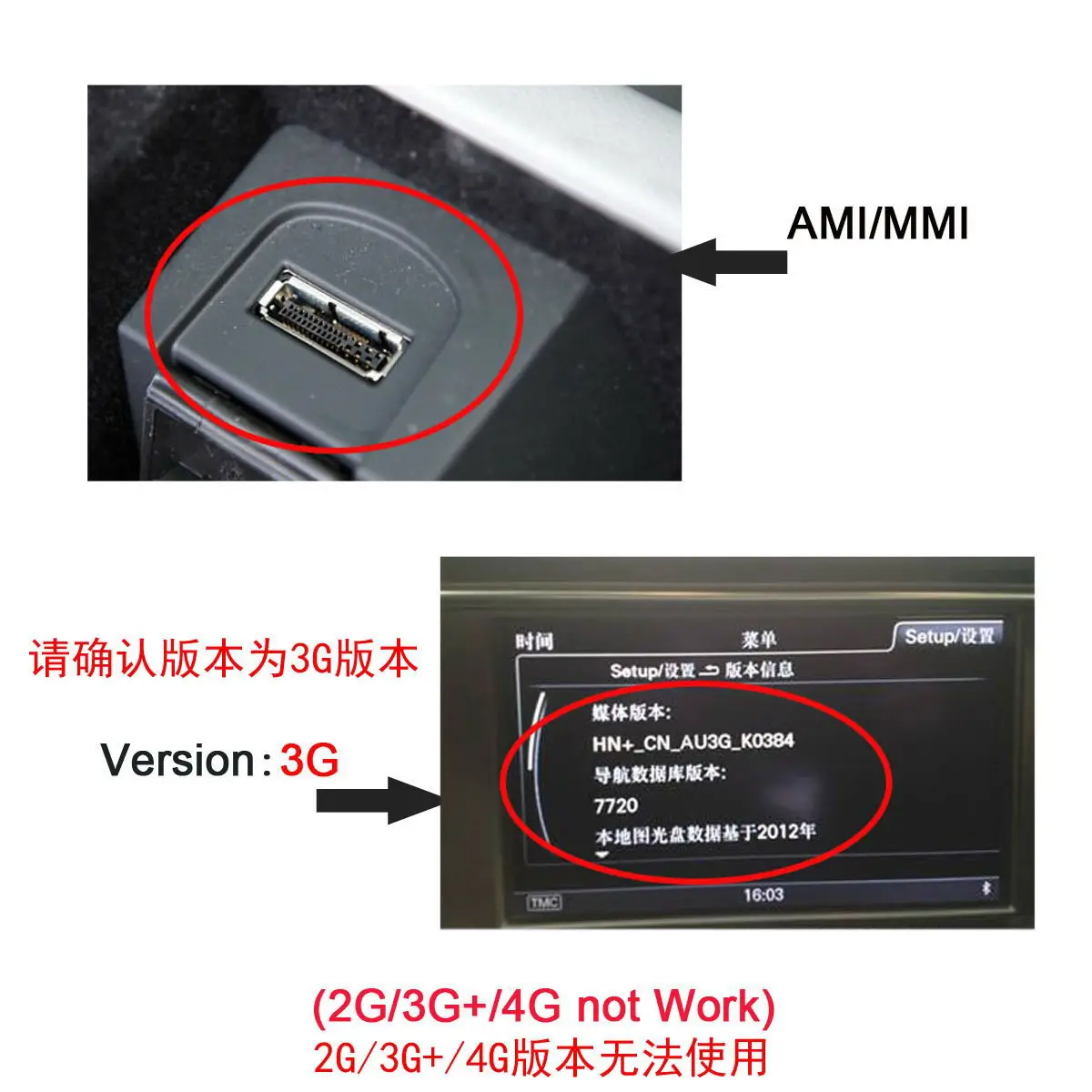 Chenyang Media In AMI MDI USB AUX Flash Drive адаптер кабель для автомобиля VW AUDI 2014 A4 A6 Q5 Q7|aux in usb|usb