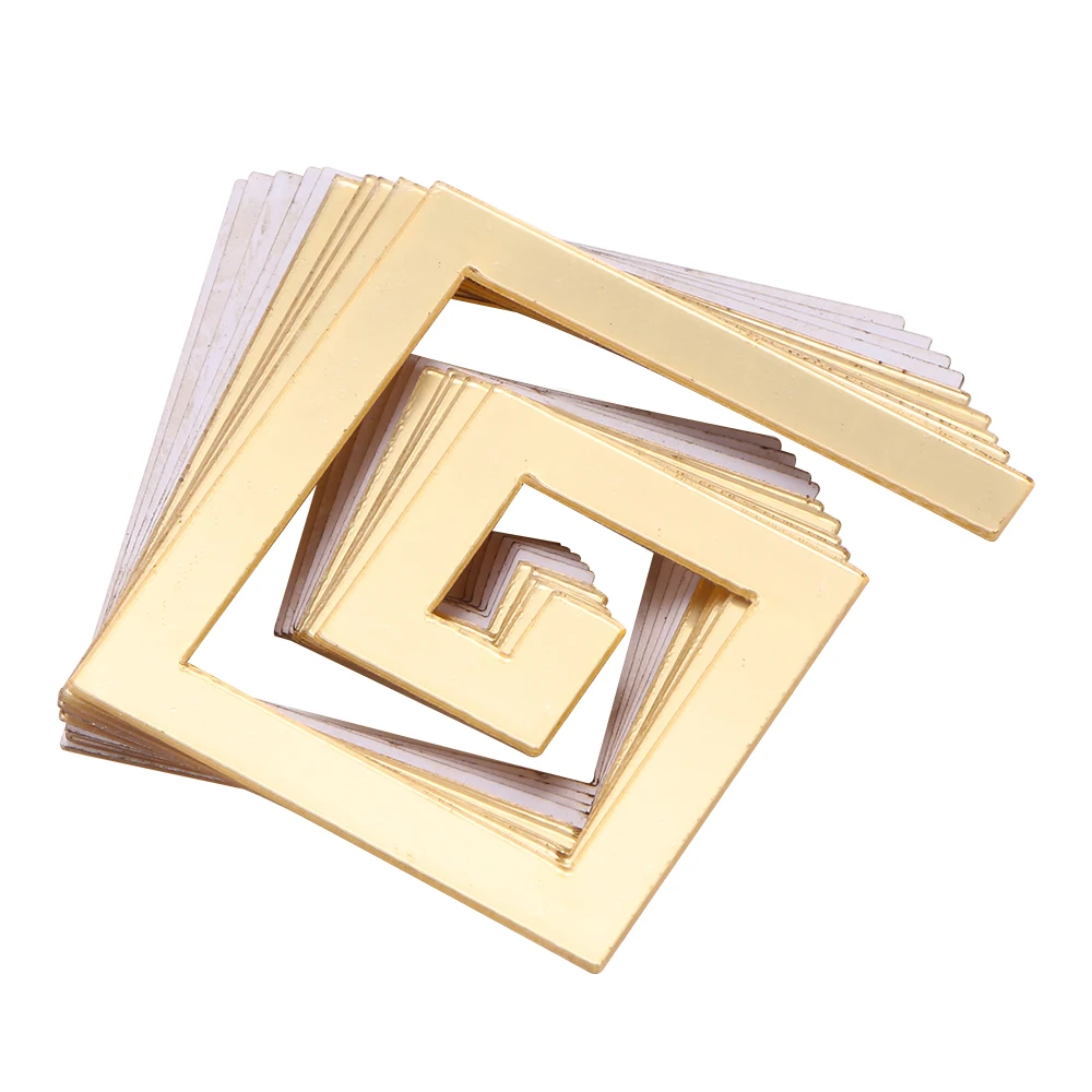 10 шт. акриловые наклейки на стену сделай сам для дома комнаты спальни украшение