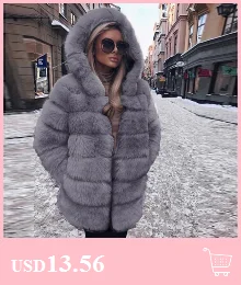 Меховое пальто для женщин, пальто для женщин, зимнее теплое толстое пальто с капюшоном, однотонная плюшевая куртка, пальто из искусственного меха, меховая куртка, кардиган