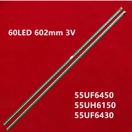 

10kits LED Backlight Strip 55" V15.5 ART3 UD R/L for LG 55UF6450 55UH6150 55UF6430 LC550EGE 6916L2318A 6916L2319A 6922L-0159A