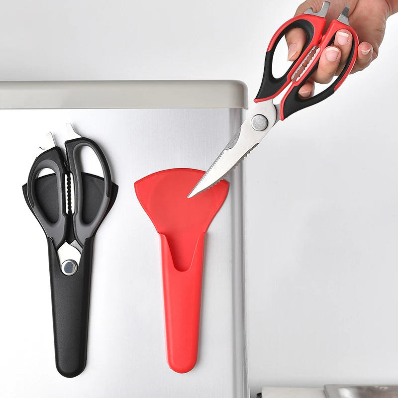 

Multifunctional Scissors with Magnetic Attraction Strong Chicken Bone Stainless Steel Kitchen Refrigerator Scissor