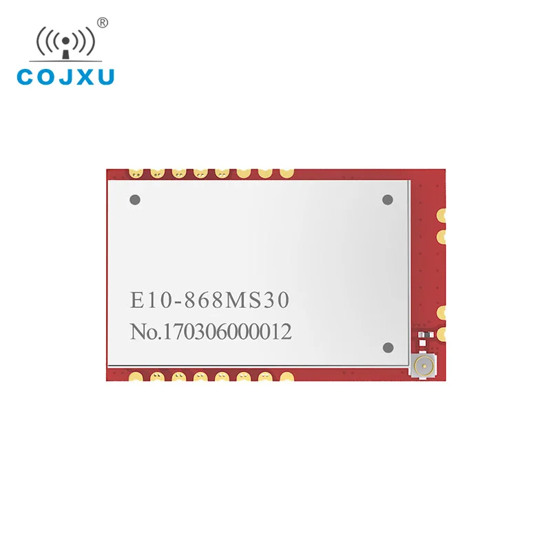 

SI4463 868MHz cdebyte SPI Wireless rf Module Long Range Transceiver SMD 6000M 1W rf Transmitter and receiver 868 MHz E10-868MS30