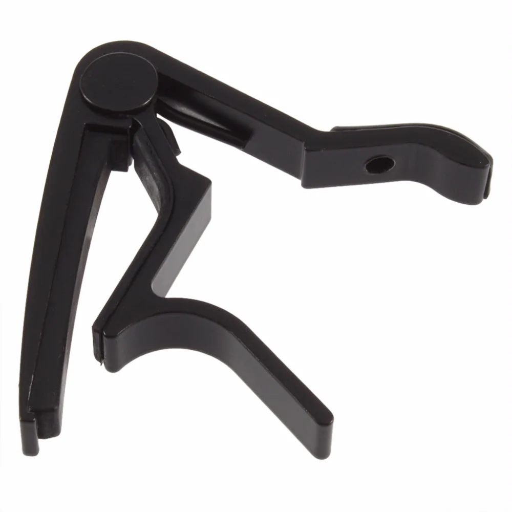

2017 New Electric Acoustic Guitar Capo Bass Violin Ukulele Capo Single-handed Tune Clamp Trigger - Material Metal