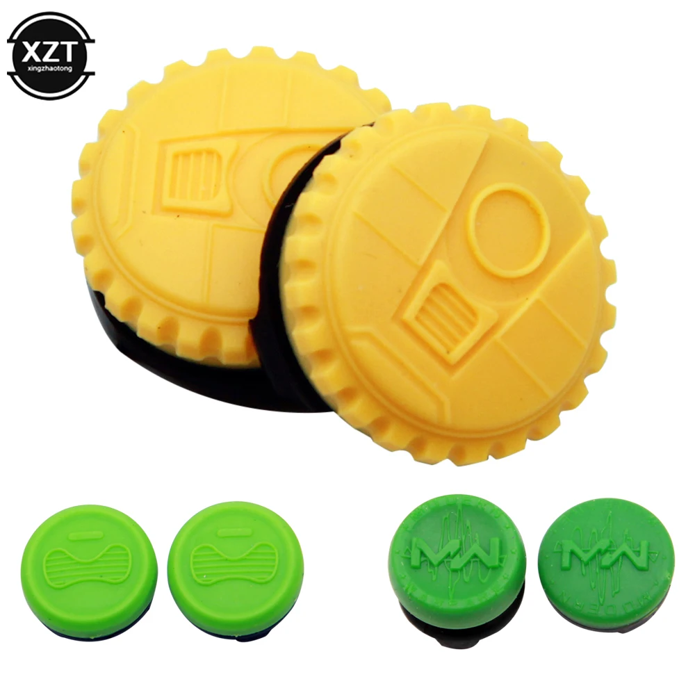 2pcs Non-slip Silicone Analog Thumb Stick Grips 3D Cover for Xbox Gamepad Cap Joystick Cases Thumbstick Controller Accessory | Электроника