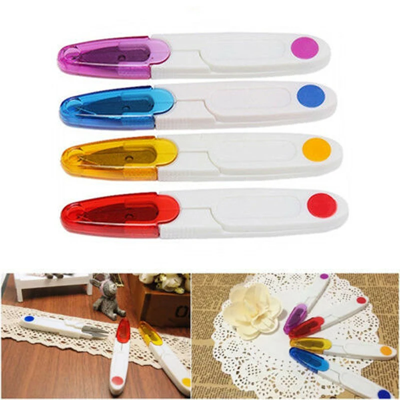 Ножницы для стрижки СНиП нитеобрезатель сдвига с Безопасность крышка Швейные