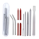 Набор инструментов для сглаживания паракордов, комплект из 110 штук, спицы для вязания, браслет сделай сам