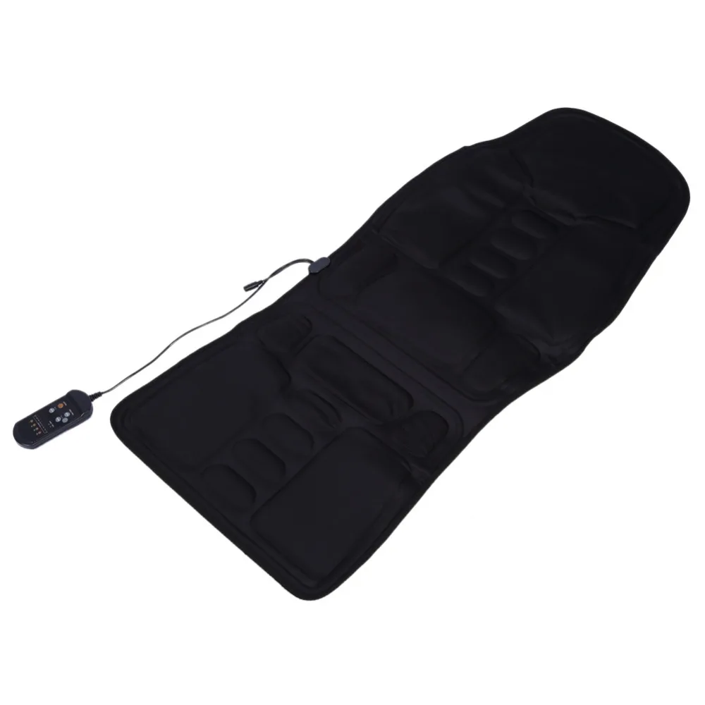 

Electric Heating Massage Pad Chair Seat Car Home Vibrating Mattress Shiatsu Heat Neck Lumbar Back Support Massageador Cushion
