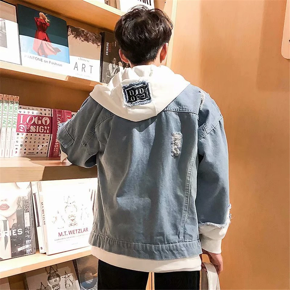 Джинсовая куртка с логотипом ривердейл мужская и женская верхняя одежда