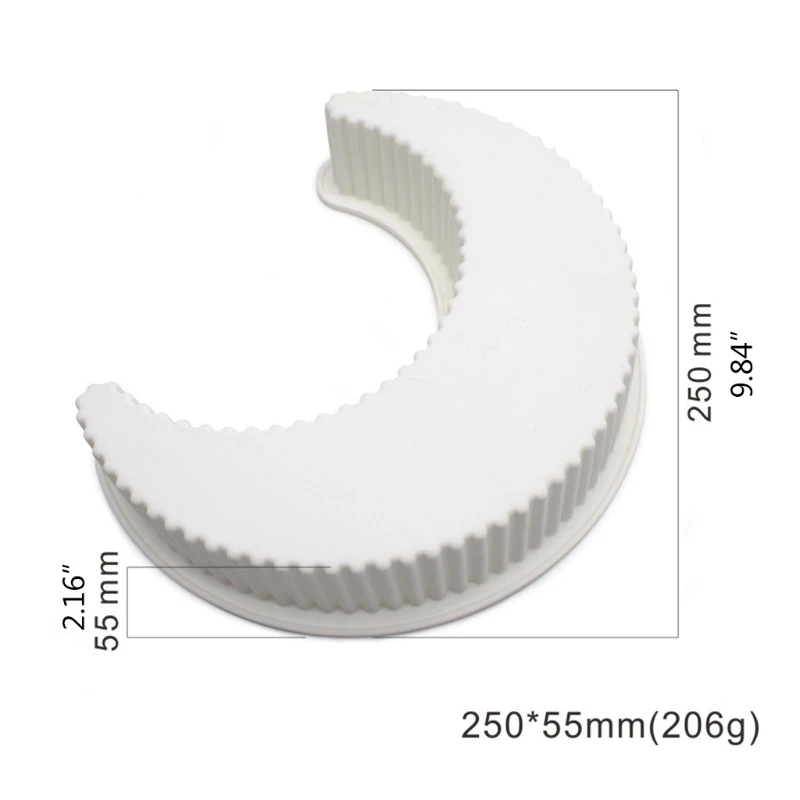 

Moon Shape Epoxy Resin Mold Ornaments Silicone Mould DIY Crafts Decorations Tool