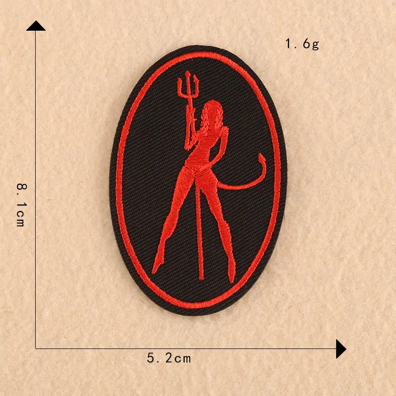 

Embroidered Patch DIY Clothing Accessories Badge Letter Character Patch Embroidered Cloth Stickers Iron on Patches Parches