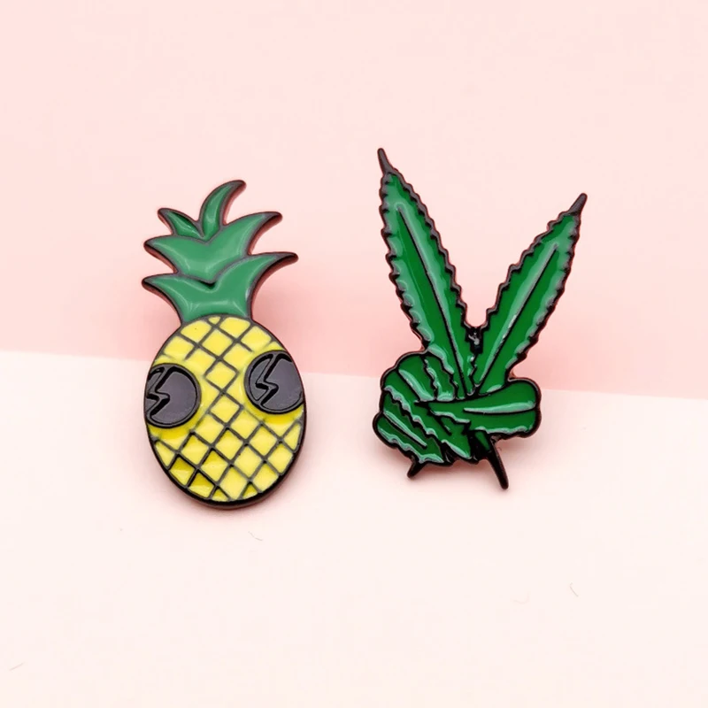 Брошь с изображением ананаса застежки на груди сумки обуви аксессуаров