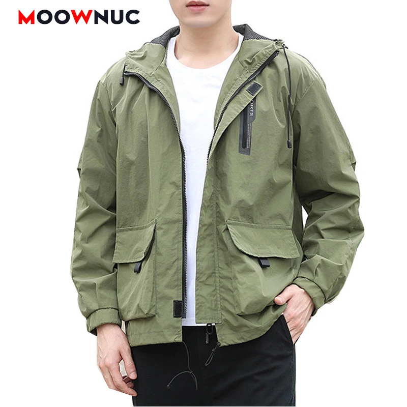Ветрозащитные мужские куртки уличное пальто новинка 2020 весна осень ветровка