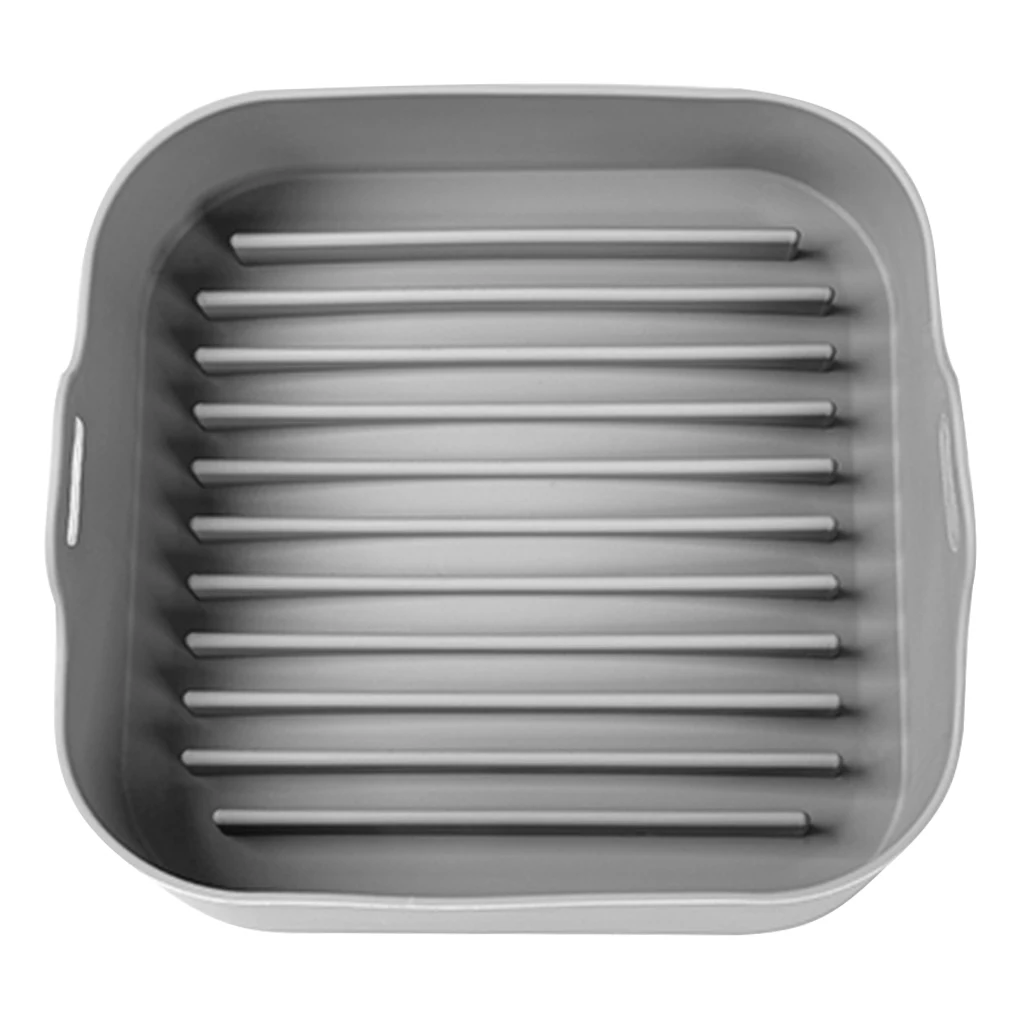 

AirFryer Silicone Pot Multifunctional Air Fryers Oven Accessories Bread Fried Chicken Pizza Basket Baking Tray FDA Baking Dishes