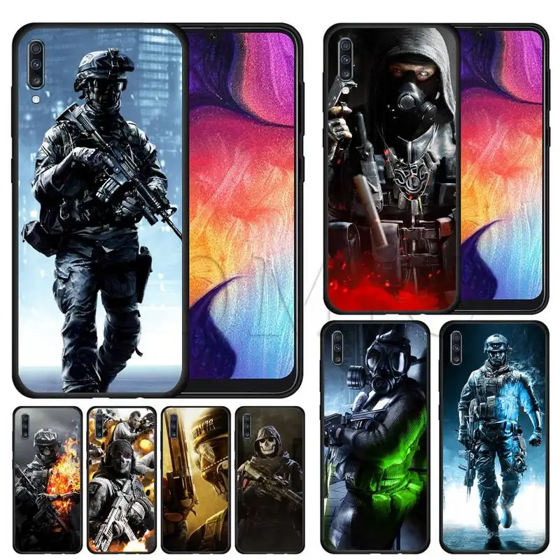 

Call of Duty black ops clod war COD Phone Case For samsung Galaxy J6 J7 J8 prime note 8 9 10 20 lite plus pro ultra Cover