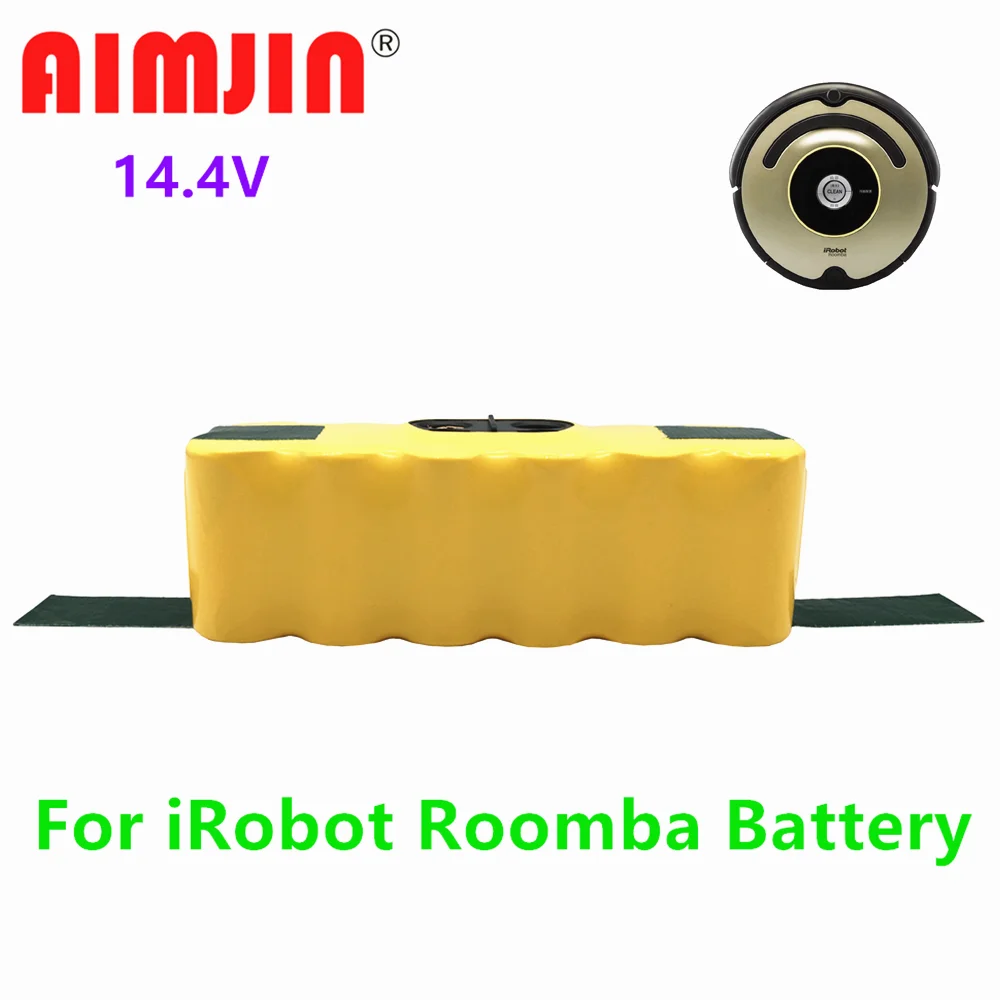 

Новая батарея большой емкости 14,4 В 9800 мАч для пылесоса IRobot Roomba 500 530 540 550 620 600 650 700 780 790 870