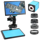 Цифровой видеомикроскоп SONY IMX290 с автофокусом, измерением HDMI, камера с 200X C-креплением, монитор FHD 11,6 дюйма