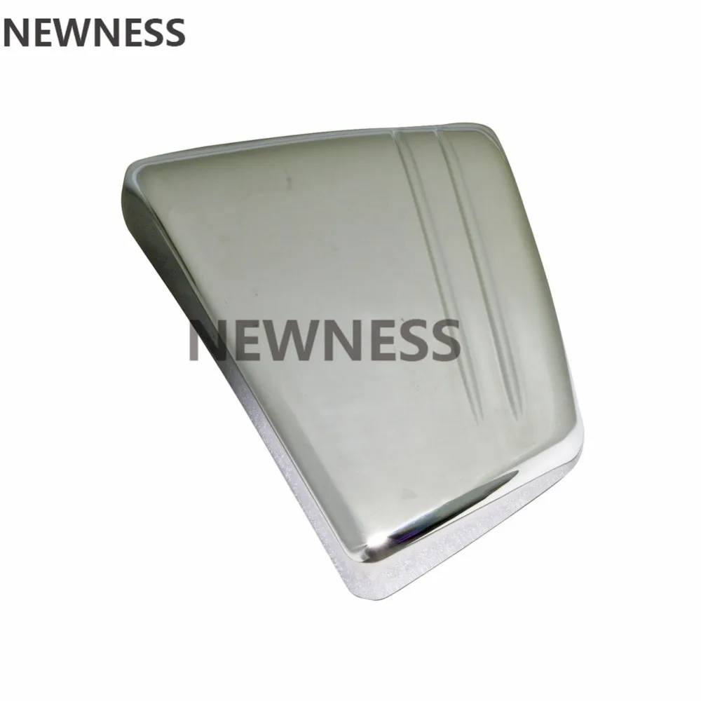 Мотоциклетная черная/хромированная обтекательная батарея боковая крышка для Honda