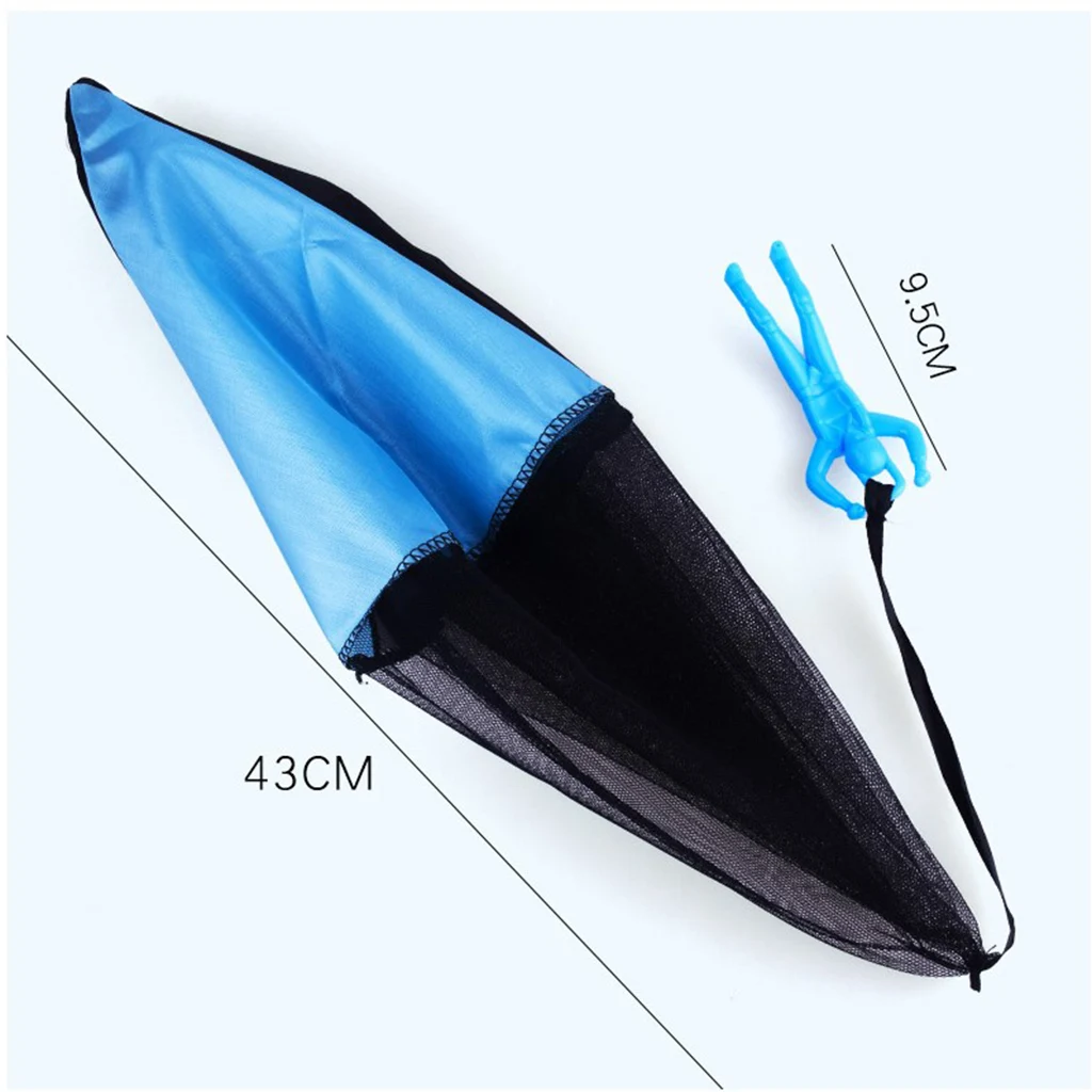 

Colorful Hand Throwing Parachute Toys Mini Soldier Outdoor Sports Beach Toy