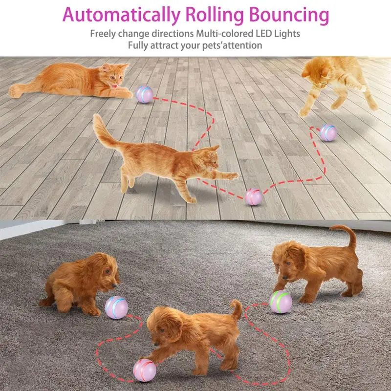 Умные интерактивные шары для щенков USB-зарядка планшетофон игрушка собак прочная