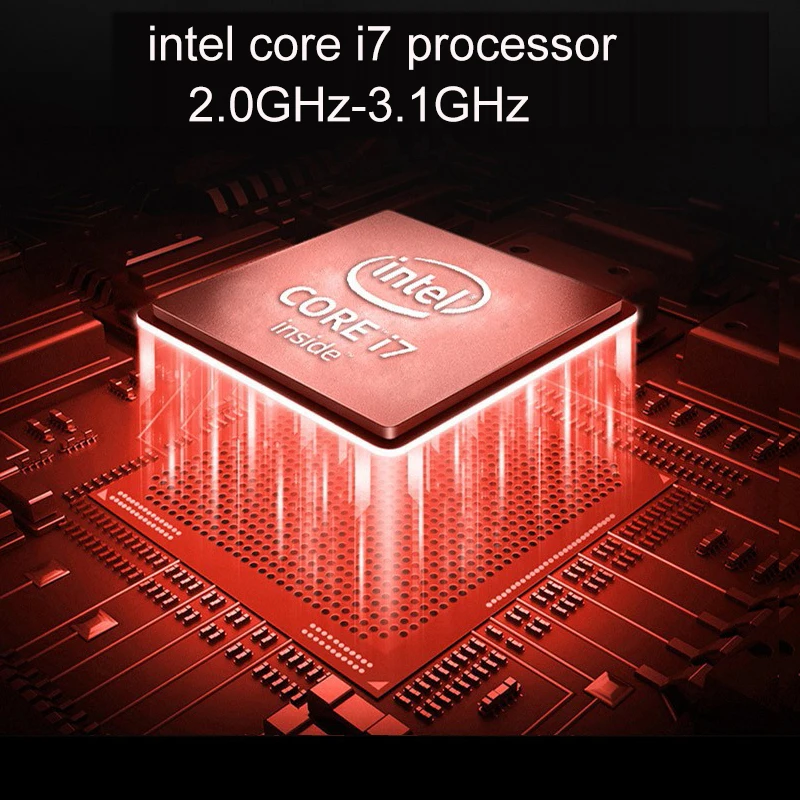 Ноутбук 2020 NEW ARRIVAL 15.6 дюйма, 1920*1080 IPS экран, Core i7, DDR3 16 ГБ, 128 ГБ/256 ГБ/512 ГБ/1 ТБ SSD, металлическая подсветка, Windows 10.