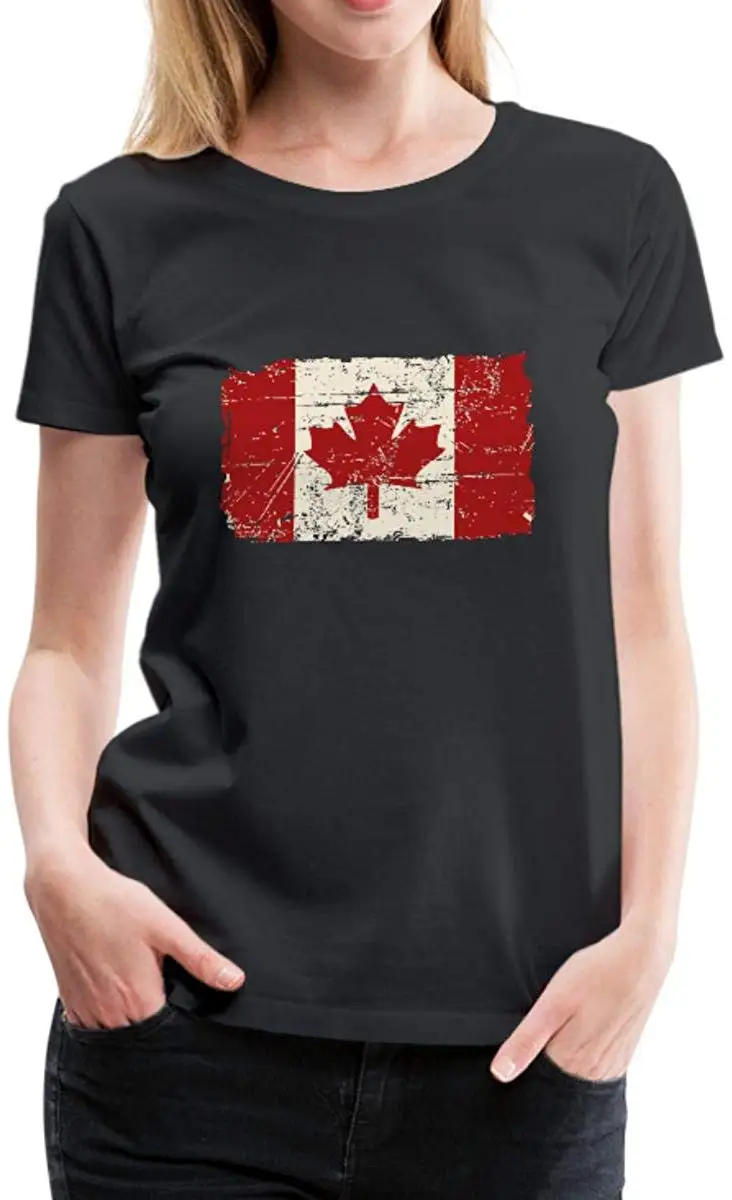 

Canada Maple Leaf Flag Women’s Premium T-Shirt unisex men women t shirt