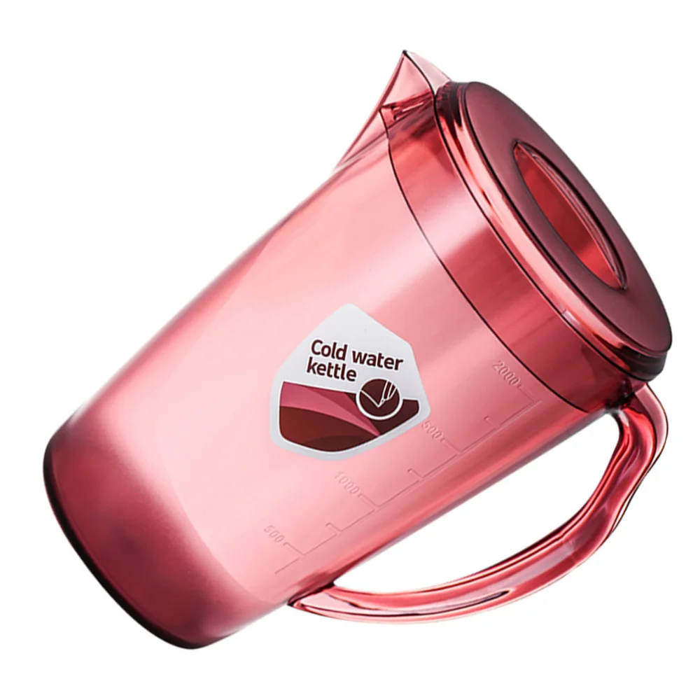 

1 Pc Thickened Storage Kettle Large Capacity Kettle Kettle (Red,)