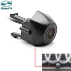 Передняя камера GreenYi CCD с логотипом автомобиля и эмблемой для Audi A4L