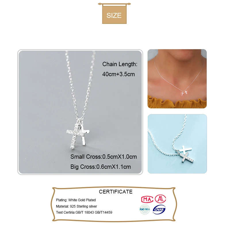 Trustdavis 100% 925 дюйма твердая искусственная кожа кулон с фианитом короткое ожерелье