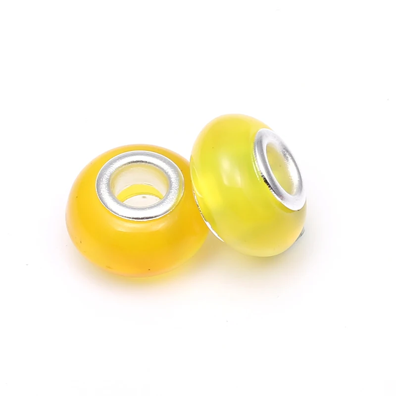 2 шт./лот 9 видов цветов муранские стеклянные бусины Подвески подходят для