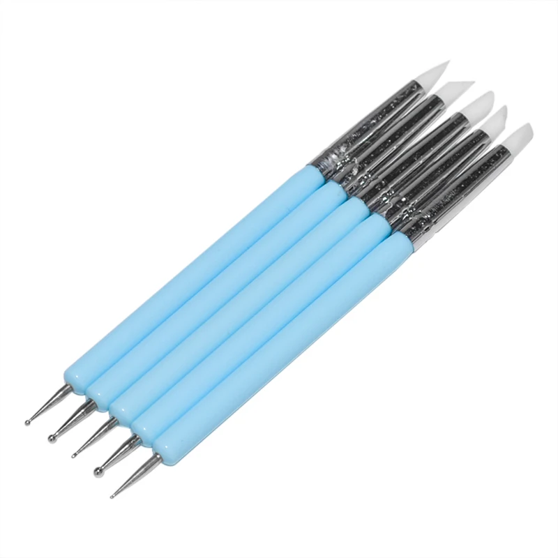 5 шт. силиконовые шарики для дизайна ногтей|Инструменты изготовления керамики| |