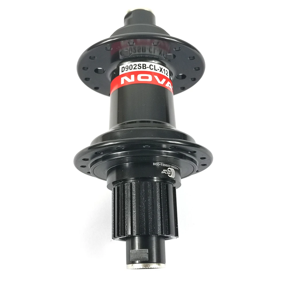Novatec D902SB-CL-X12 MTB XC AM J-образный диск центральный замок задний хаб 28H 32H Micro Spline 12s Thru axle