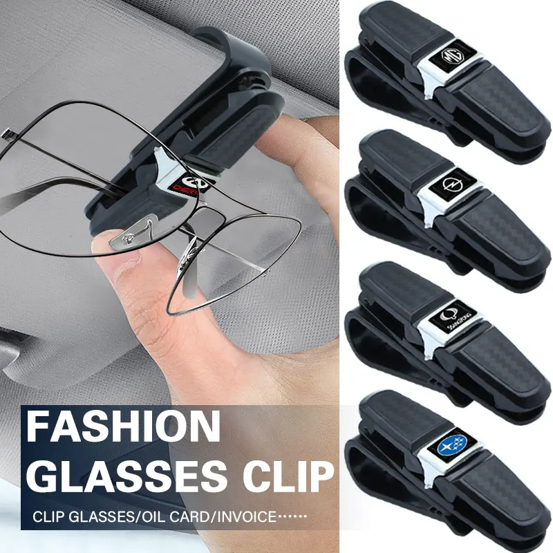 1 шт. автомобильные зажимы для очков деловые аксессуары хранения Toyota TRD RAV4 Avensis Yaris
