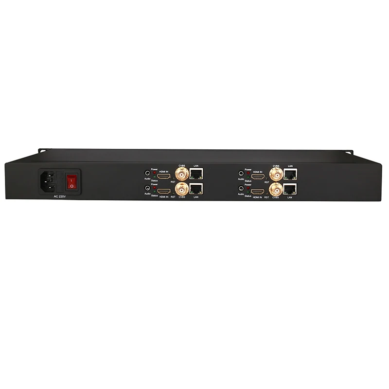 BNC кодировщик H.264 HDMI AV CVBS аналоговые аудио и видео IP кодер-Поддержка RTSP ONVIF |