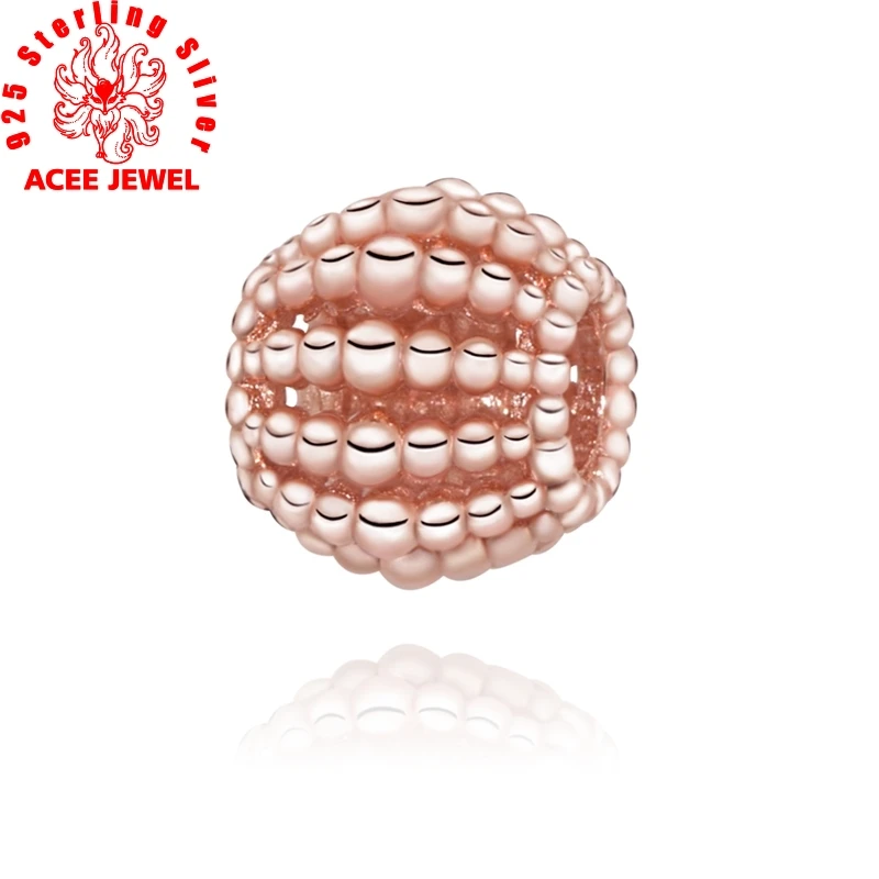 

2020 Valentine's New 100% 925 Sterling Silver Beads Beaded Openwork Charm fit Original pandora Bracelets Women DIY Jewelry