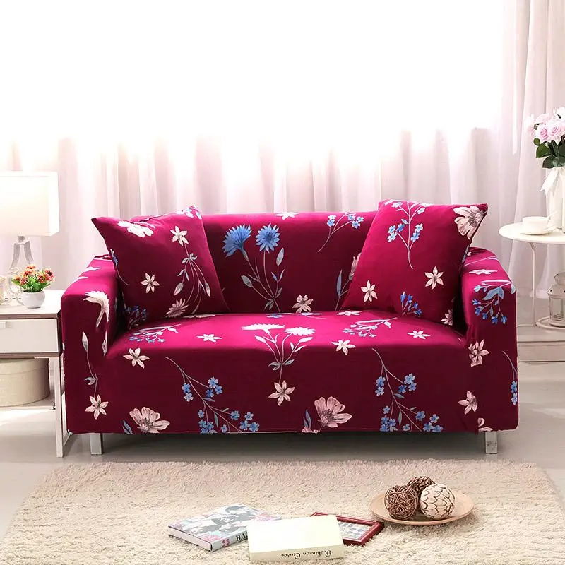 

53 Slipcover Stretch Four Season Sofa Covers Furniture Protector Polyester Loveseat Couch Cover Sofa Towel 1/2/3/4-seater